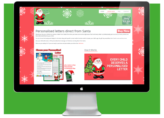 Santa Letter Website