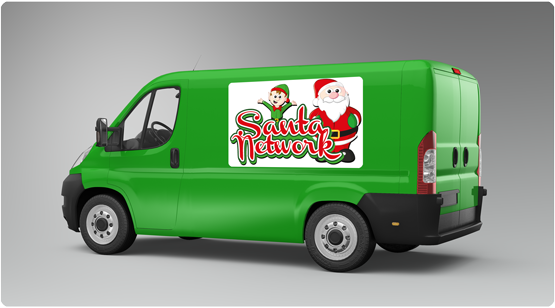 Santa Network Van